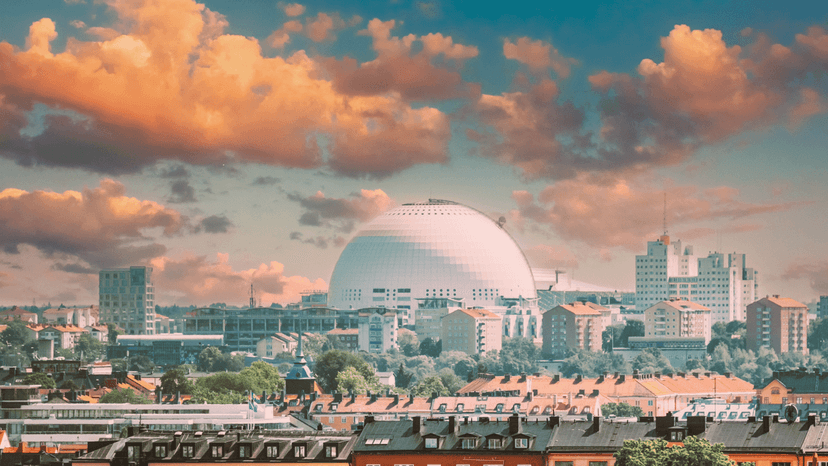 Globen Johanneshov (adobe stock AI)